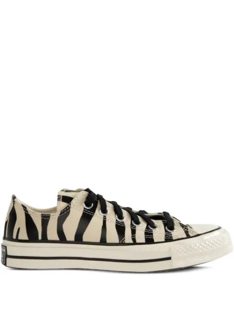 zebra pattern trainers by CONVERSE