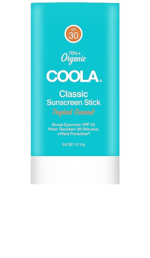 COOLA Classic Sunscreen Face + Body Stick SPF 30 in Tropical Coconut by COOLA