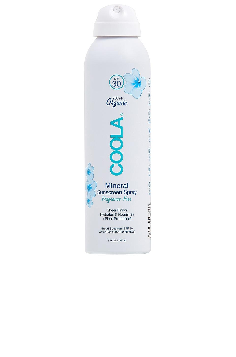 COOLA Fragrance Free Mineral Body Sunscreen Spray SPF 30 in Beauty by COOLA