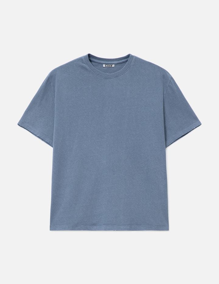 Damaged Color Dyed Crop T-Shirt by COOR