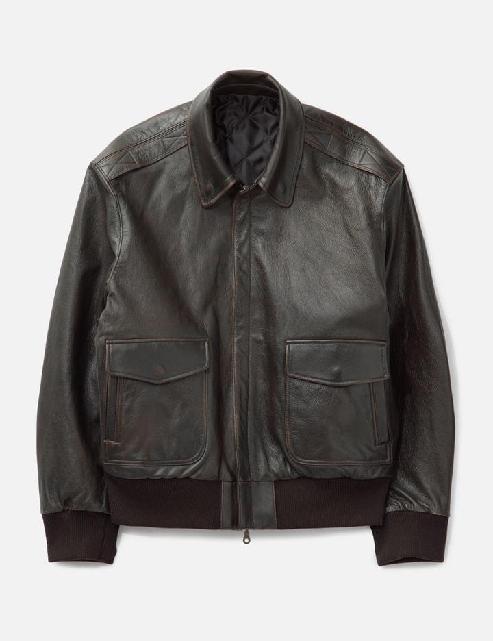 Vintage Cow Skin A-2 Leather Jacket by COOR