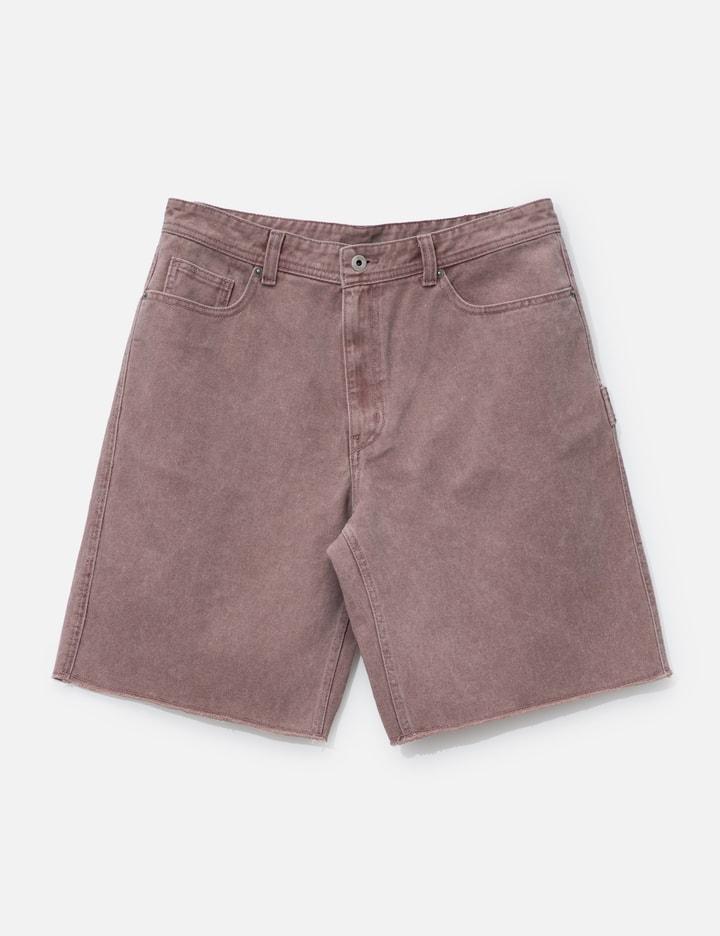 Washed Cutoff Denimhorts by COOR