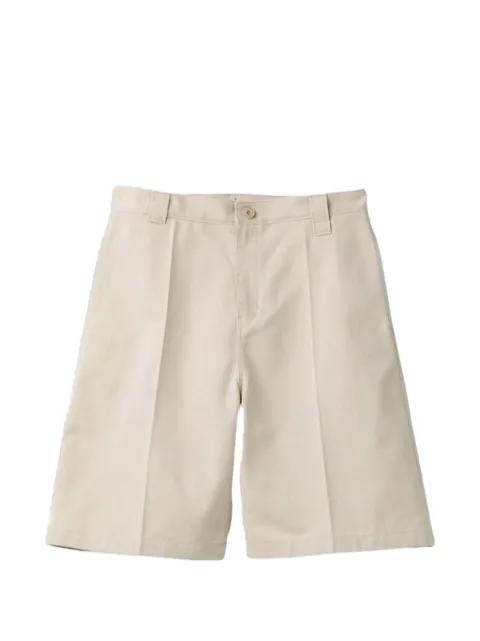 belt-loop buttoned shorts by COOR