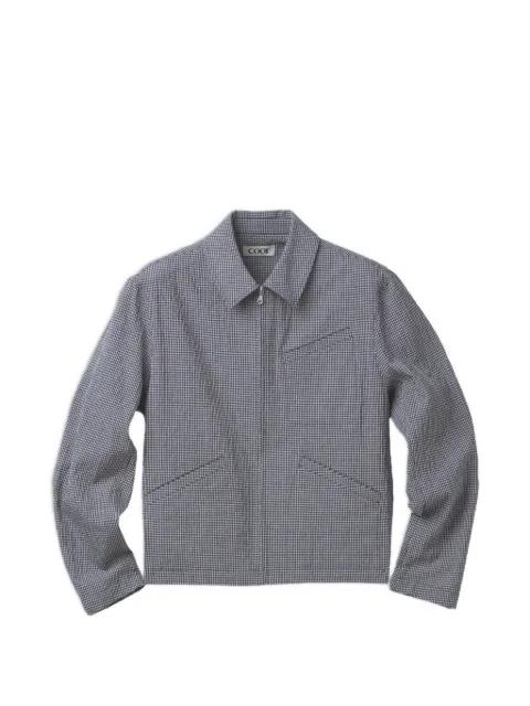 check zip jacket by COOR