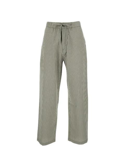 drawstring striped trousers by COOR