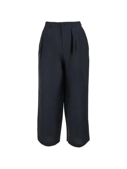 pleated wide-leg trousers by COOR