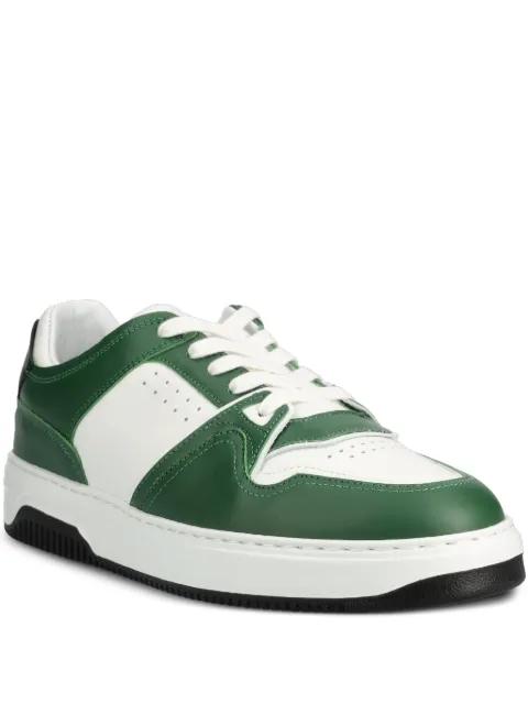 panelled leather sneakers by COPENHAGEN