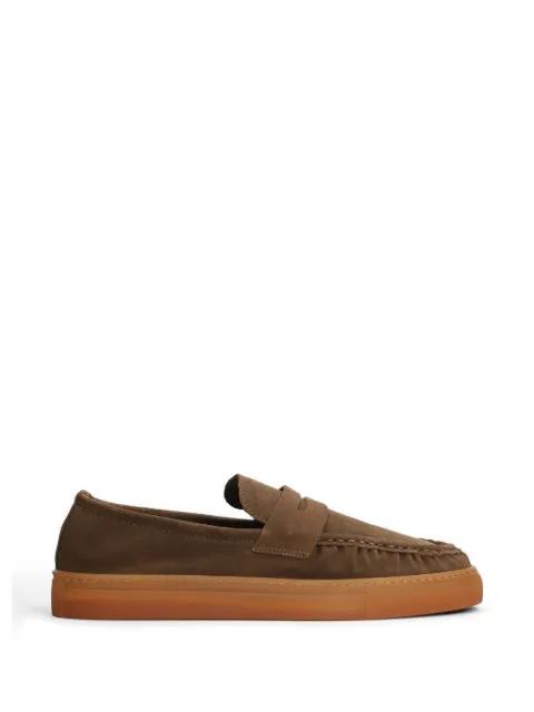 suede penny loafers by COPENHAGEN