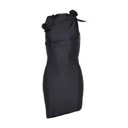 Asymmetric flower mini dress by COPERNI