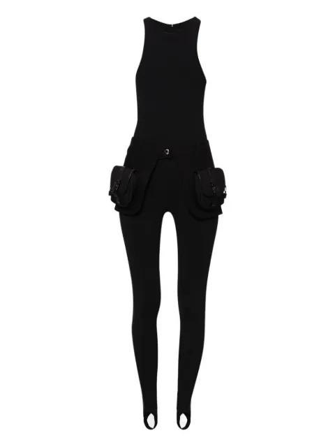 Basque pocket-detail stirrup jumpsuit by COPERNI