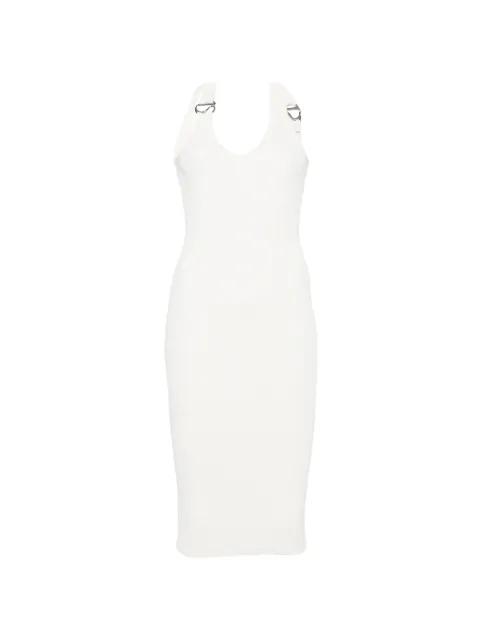 C-logo ribbed midi dress by COPERNI