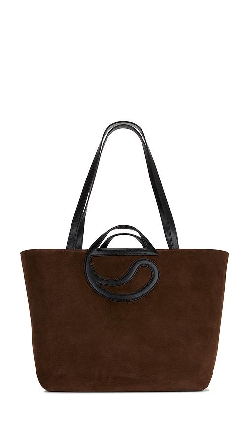 Coperni C Handle Tote in Brown by COPERNI