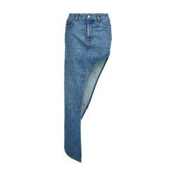One-leg denim skirt by COPERNI
