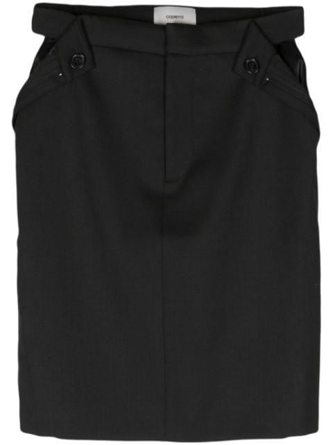 Open Hip pencil skirt by COPERNI