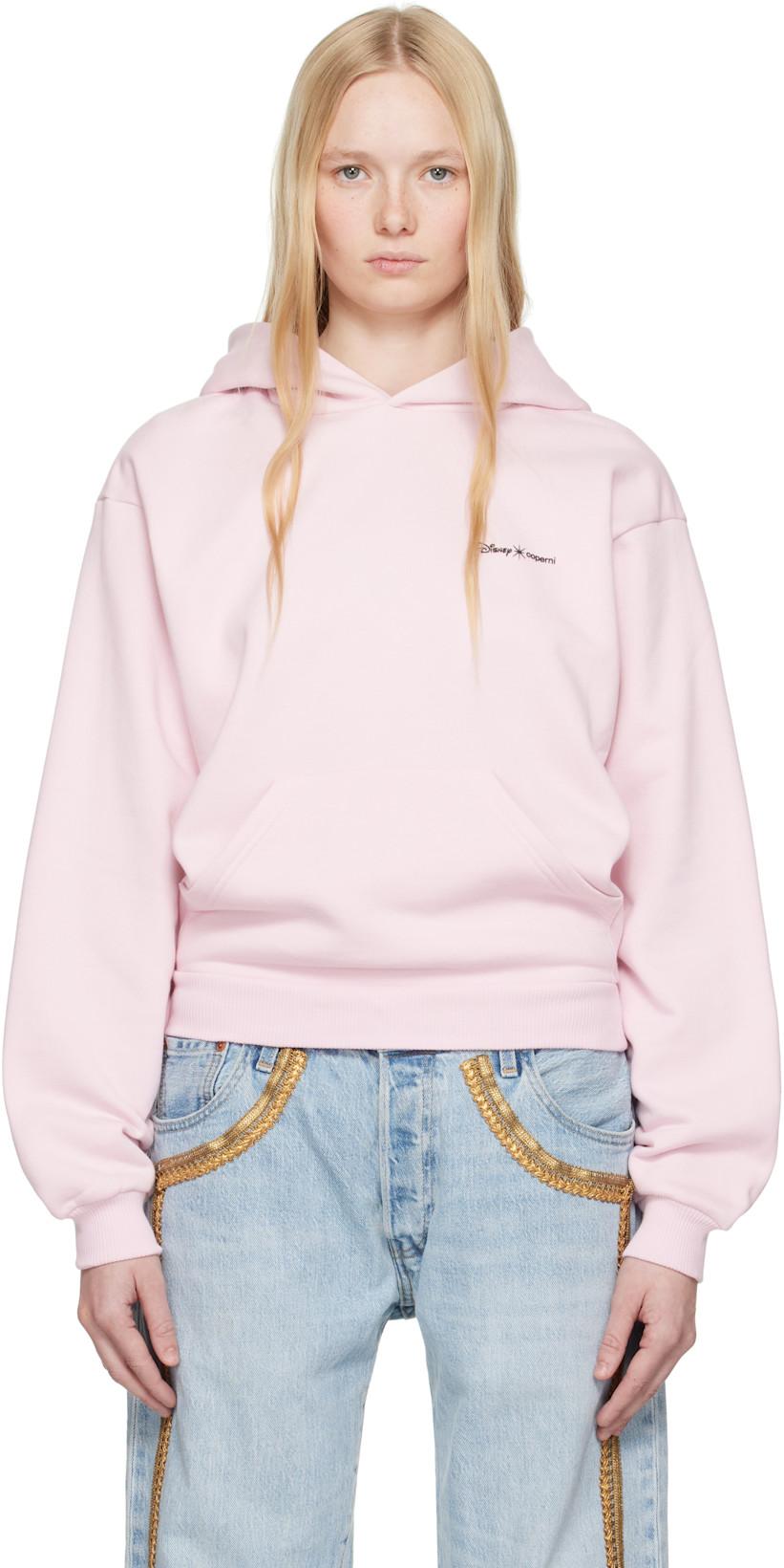 Pink Disney Crown Hoodie by COPERNI