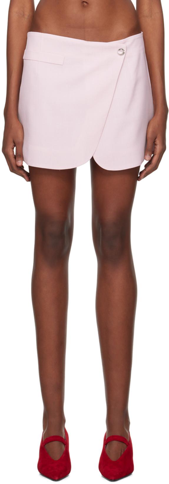 Pink Tailored Miniskirt by COPERNI