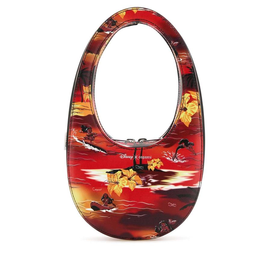 Printed Synthetic Leather Disney X Coperni Mini Tropical Swipe Handbag by COPERNI