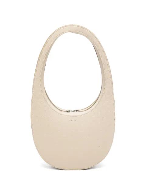 Swipe grained leather shoulder bag by COPERNI
