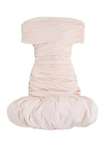 UFO off-the-shoulder puffball mini dress by COPERNI