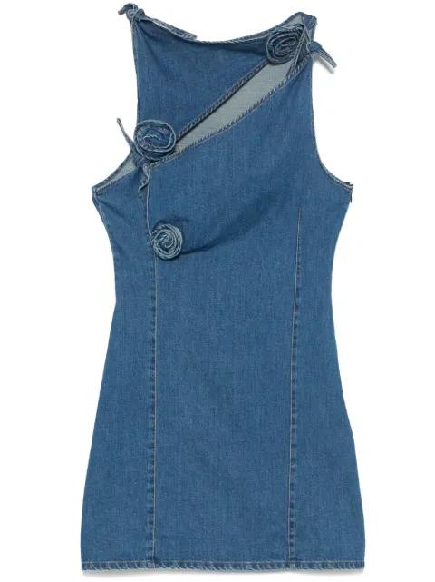 asymmetric flower-detail mini dress by COPERNI