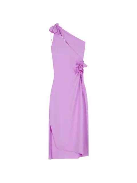 asymmetric flower gown midi dress by COPERNI