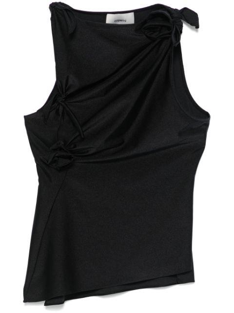asymmetric flower top by COPERNI