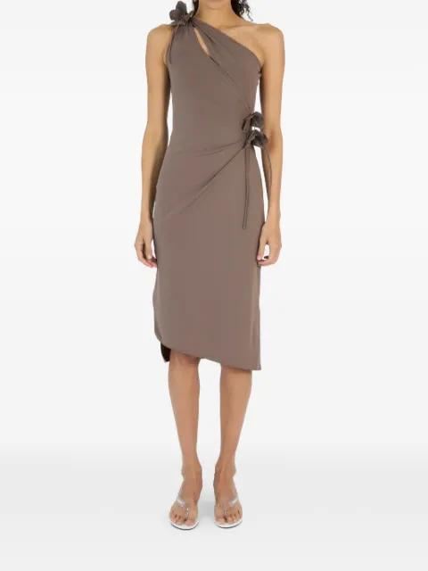 asymmetric one-shoulder mini dress by COPERNI