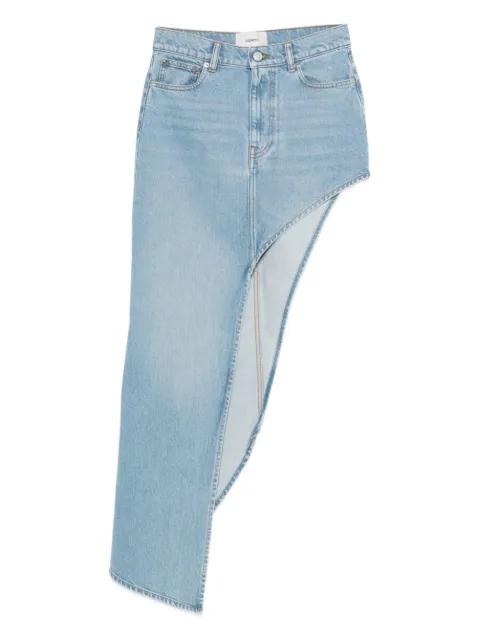 asymmetric panel skirt by COPERNI