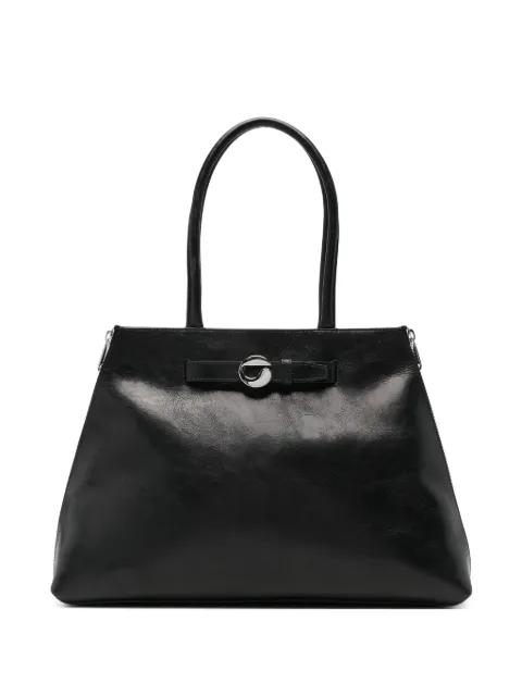 buckle-fastening leather shoulder bag by COPERNI