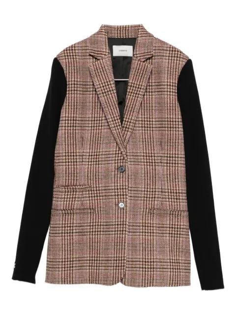 check-panel jacket by COPERNI
