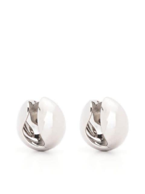 chunky huggie-hoop earrings by COPERNI