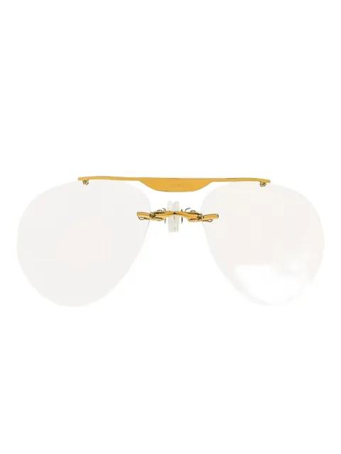 clip-on pilot-frame sunglasses by COPERNI