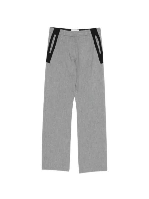 contrast panel trousers by COPERNI