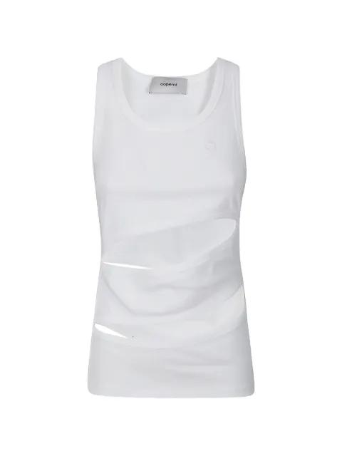 cut-out spiral top by COPERNI