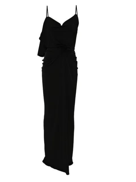 draped washing-clip evening dress by COPERNI