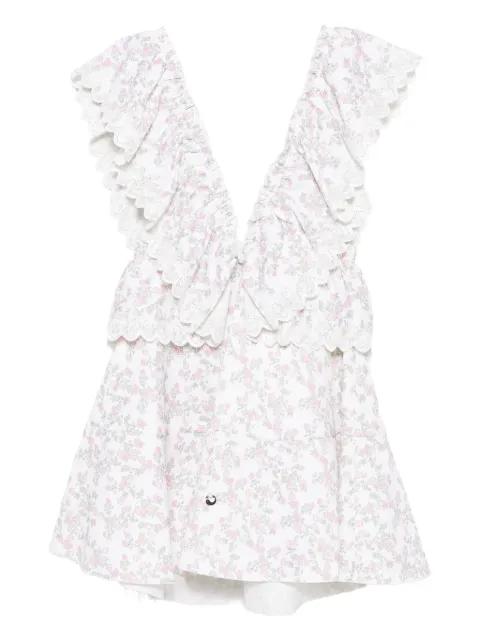 floral-print ruffled dress by COPERNI