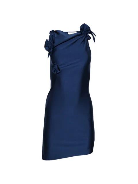flower-embellished mini dress by COPERNI