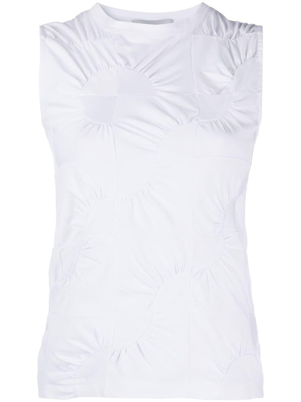 gathered detail vest by COPERNI