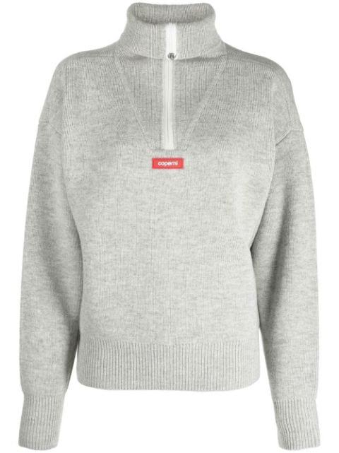 half-zip jumper by COPERNI