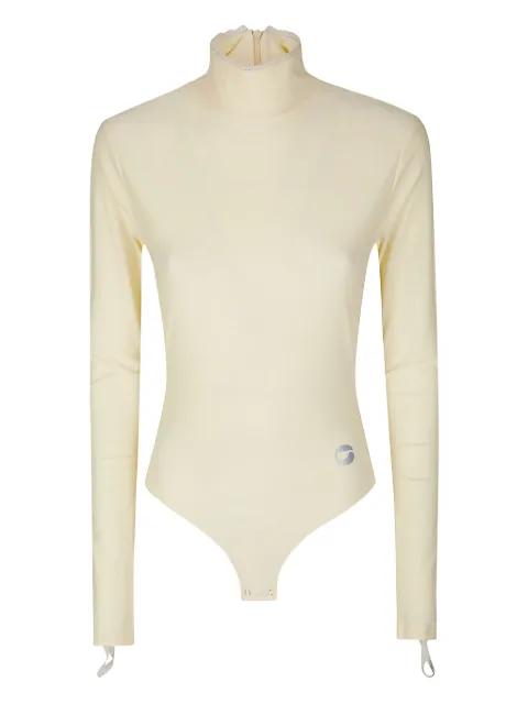 high-neck long-sleeve bodysuit by COPERNI