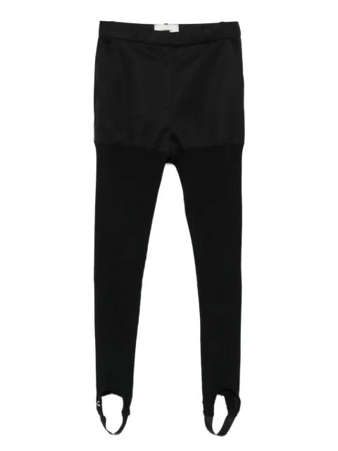 high-waisted stirrup trousers by COPERNI