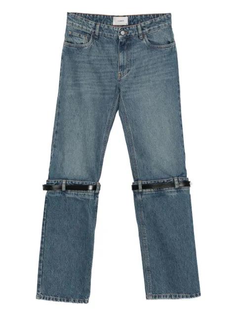 hybrid denim pants by COPERNI