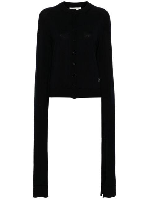 knotted-sleeve cardigan by COPERNI