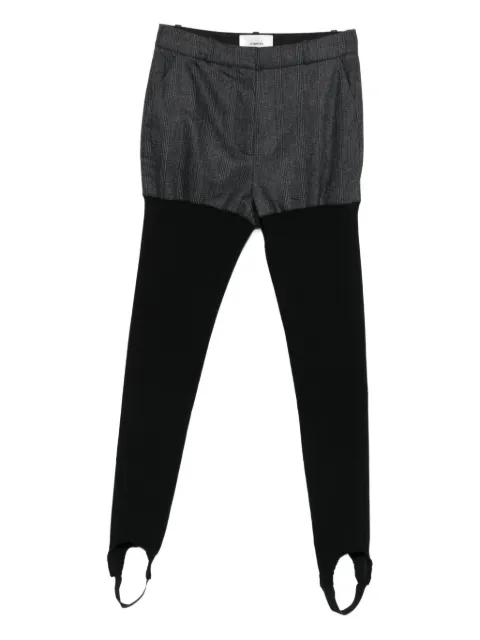 layered panelled trousers by COPERNI