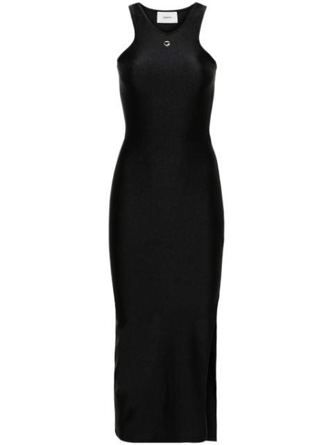 logo-embellished midi dress by COPERNI