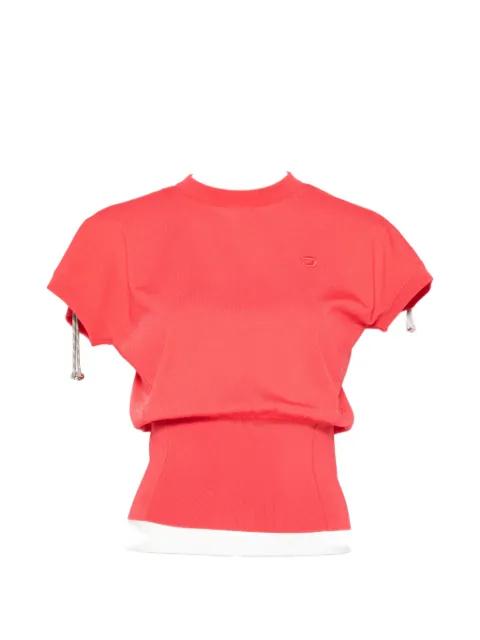 logo-embroidered drawstring T-shirt by COPERNI
