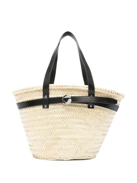 logo-plaque bucket bag by COPERNI