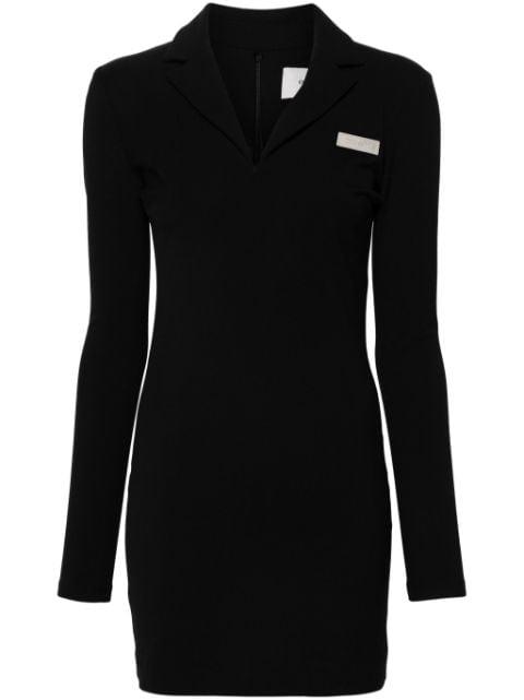 logo-plaque mini dress by COPERNI