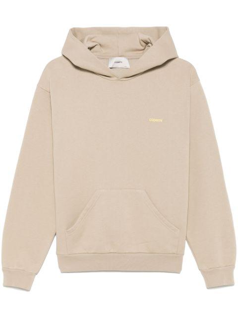 logo-print hoodie by COPERNI
