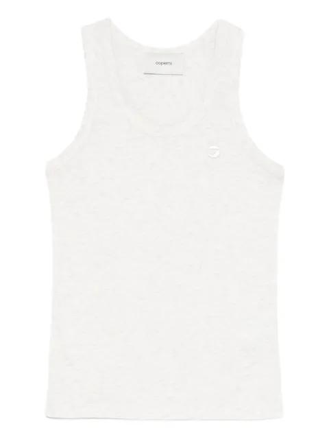 logo tank top by COPERNI